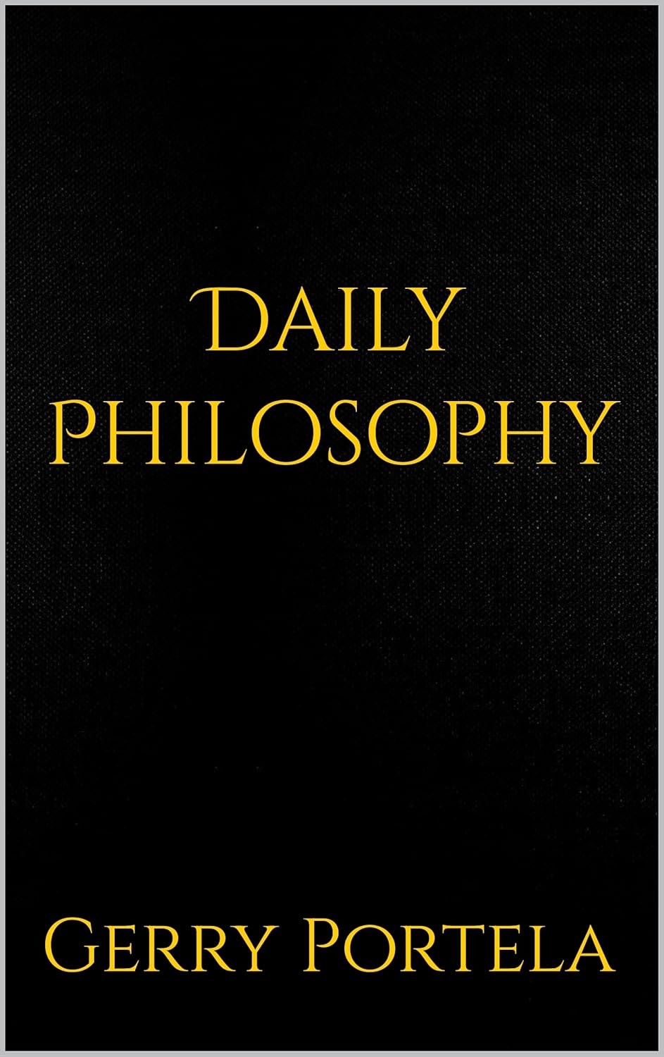 Daily Philosophy
